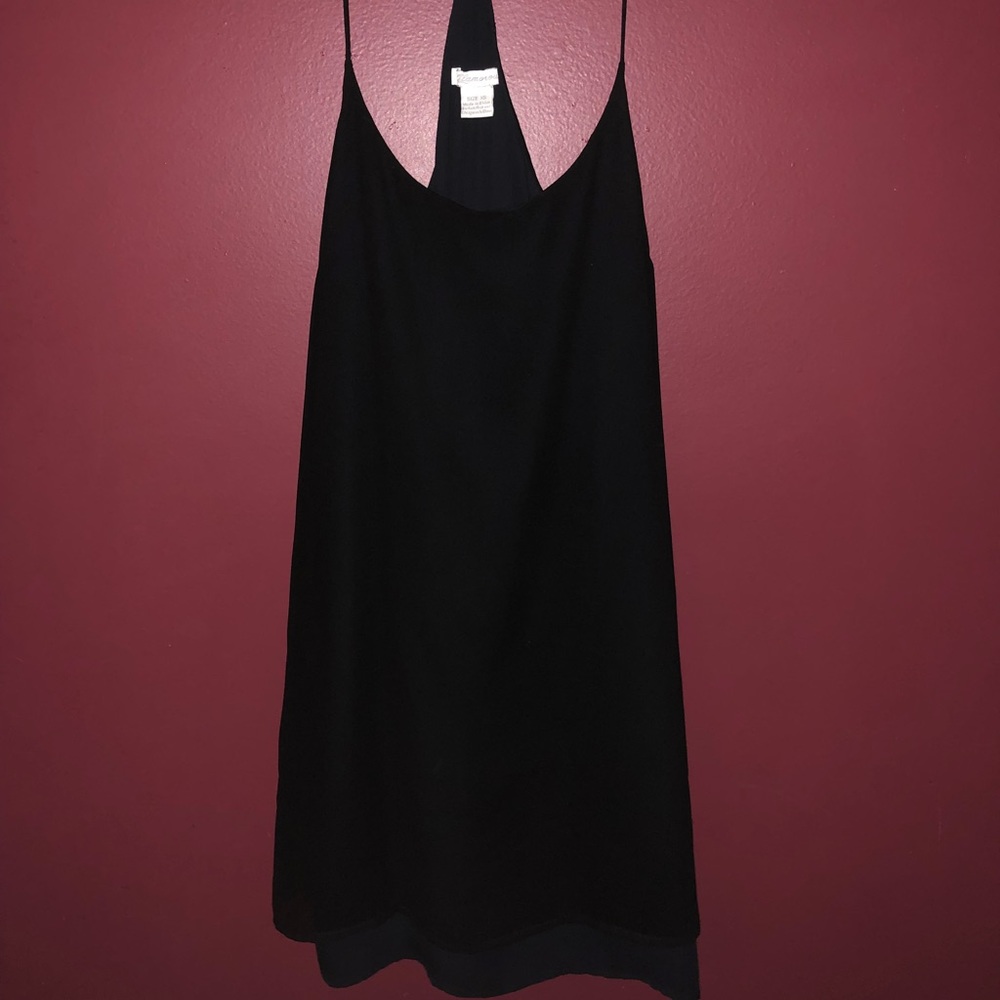 Black flowy dress